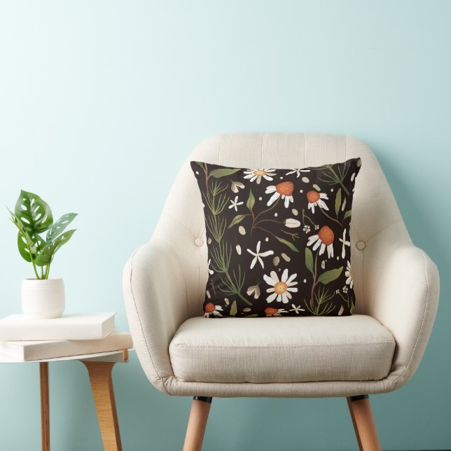 Floral Surface Pattern Fashion Spring        Cushion (Chair)