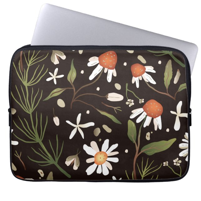Floral Surface Pattern Fashion Spring            Laptop Sleeve (Front)