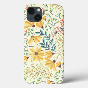 Floral Surface Pattern- Stylish Abstract Wallpaper iPhone 13 Case