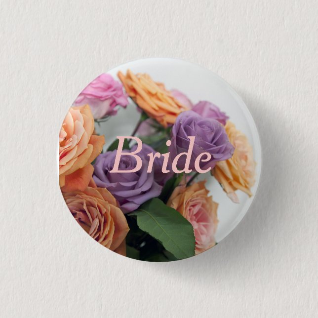 Floral Sweetness 3 Cm Round Badge (Front)