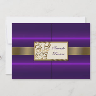 Floral Swirls Invitation