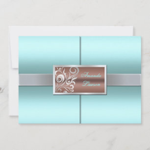 Floral Swirls Invitation
