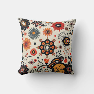 Floral Symphony Cushion