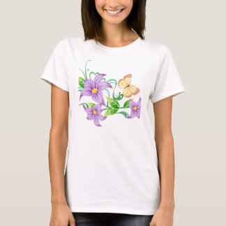 Floral t-shirt for girl