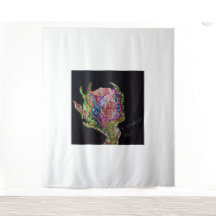 Floral Tapestry Artwork