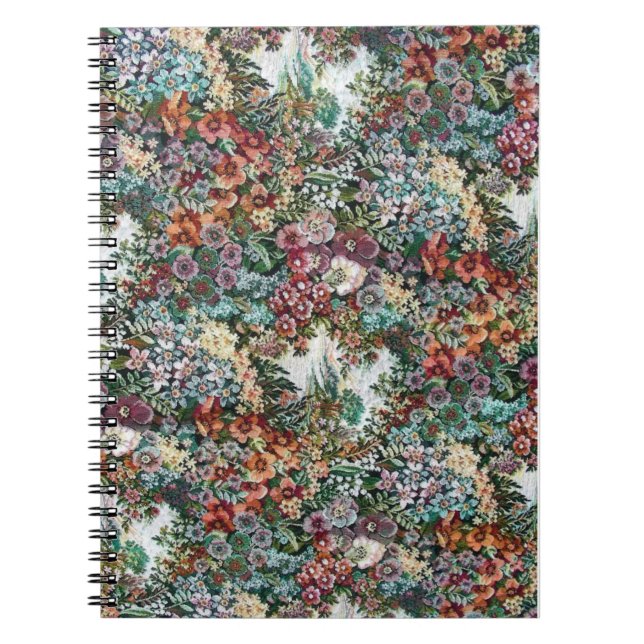 Floral Tapestry Notebook (Front)