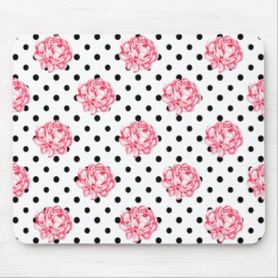Floral Tapestry Throw Mouse Pad