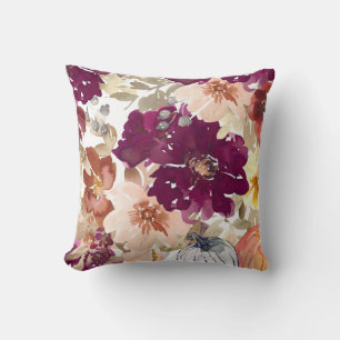 Floral Tattoo Cushion