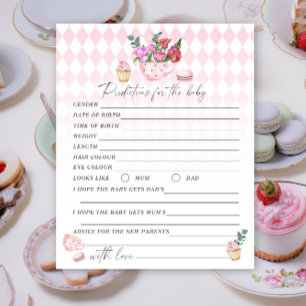 Floral tea party - Baby predictions and advice 