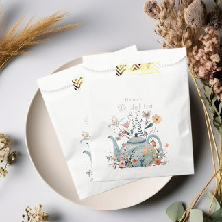 floral  tea party  Bridal shower   Favour Bag