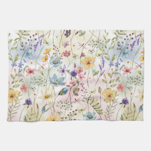 Floral Tea Towel