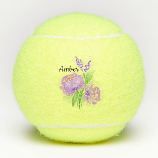 Floral Tennis Balls (Front)