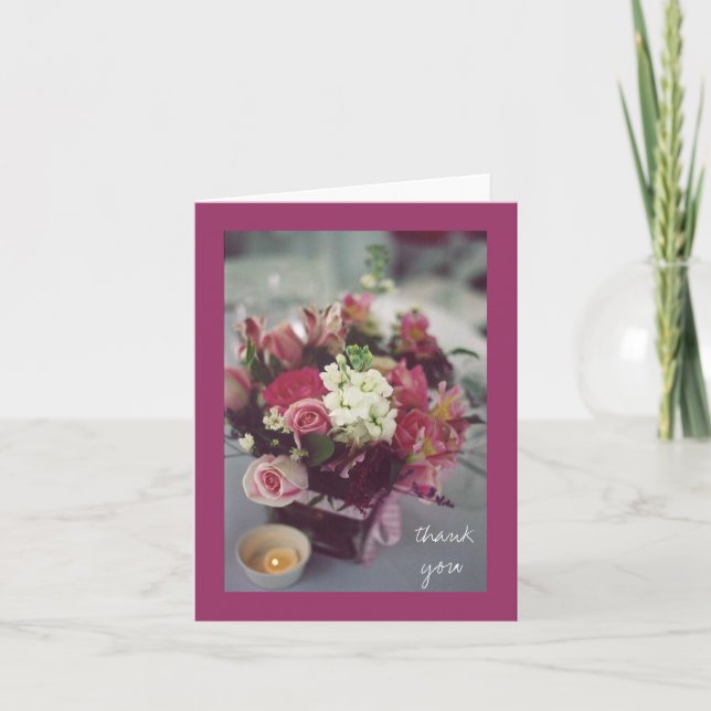 Floral Thank You Card (Front)