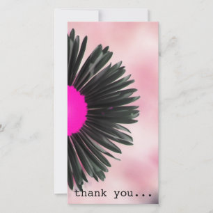 floral thank you card