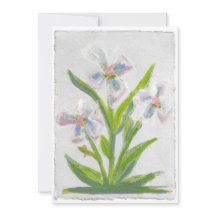 Floral Thank you card