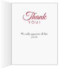 Floral Thank You Lily Appreciation Oversized