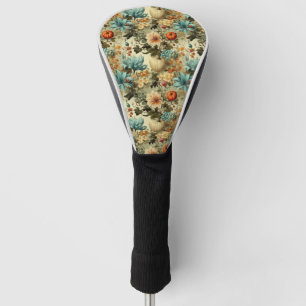Floral Thanksgiving Vintage Pattern (5) Golf Head Cover
