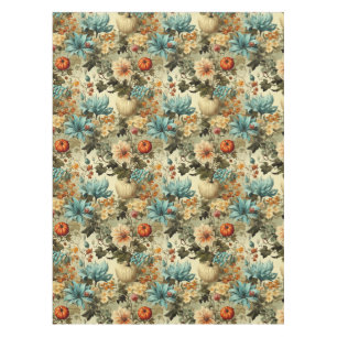 Floral Thanksgiving Vintage Pattern (5) Tablecloth