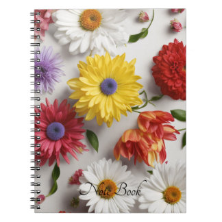 Floral-Themed Notebook
