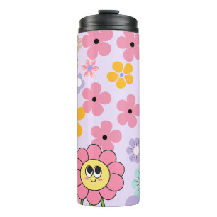 Floral Thermal  Tumbler