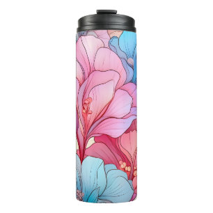 Floral Thermal Tumbler
