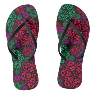 Floral Thongs