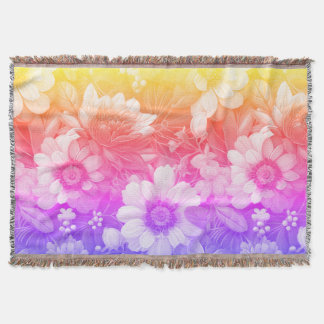 floral Throw blanket