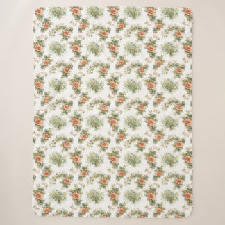 Floral Throw Blanket – Soft Autumn Flower