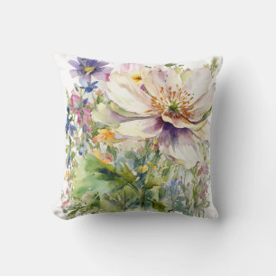 Floral Throw Pillow
