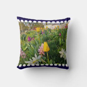 Floral Throw Pillow