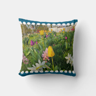 Floral Throw Pillow