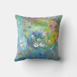 Floral Throw Pillow