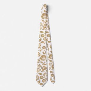 Floral tie