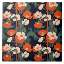floral tile