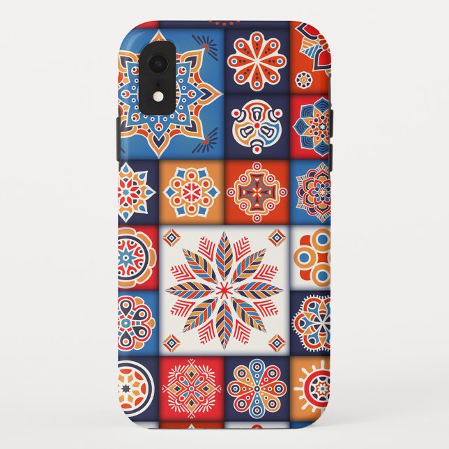 Floral Tile Case-Mate iPhone Case (Creator Uploaded)
