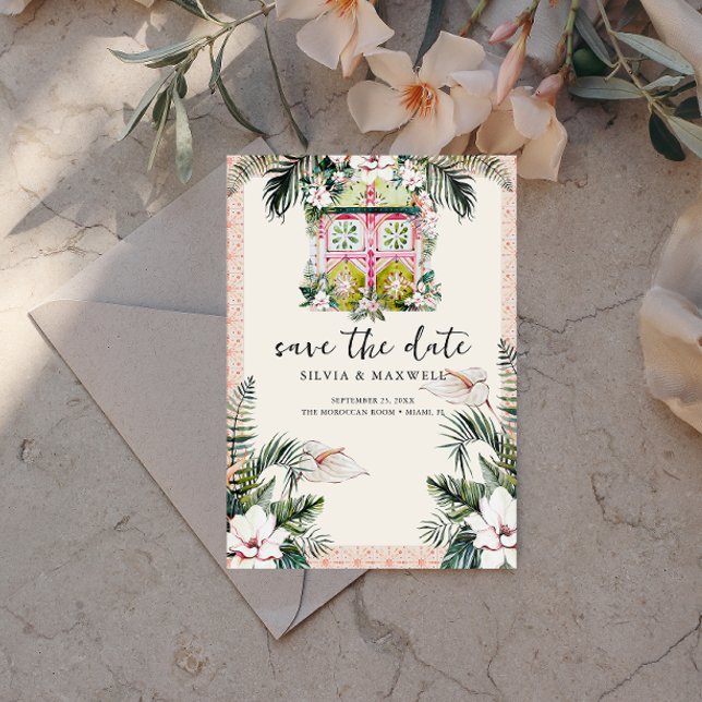 Floral Tiles | Moroccan Tropical Wedding (Creator Uploaded)