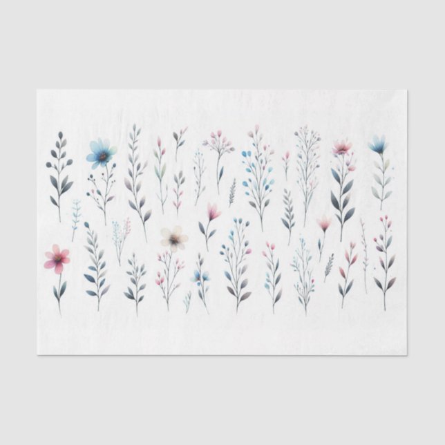 Floral Tissue Paper (Front)