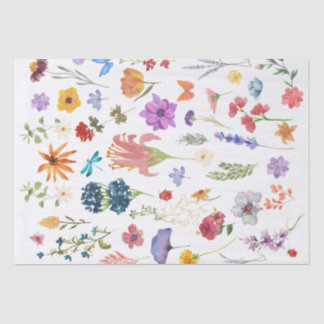 Floral Tissue Paper| Elegant Gift Wrap for Parties Paper