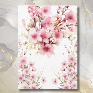 FLORAL TO GO WITH VELLUM WEDDING INVITATION