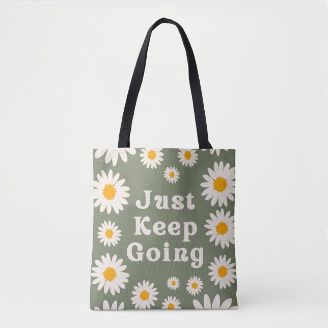 Floral tote bag  (Front)