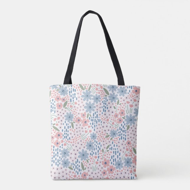 Floral Tote Bag (Back)