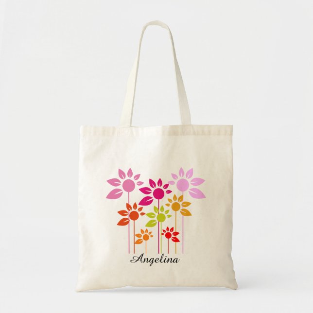 Floral Tote for the Flower Girl (Front)