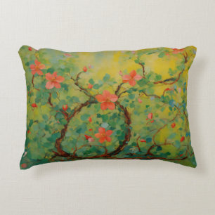 Floral tranquillity at ur home decorative cushion