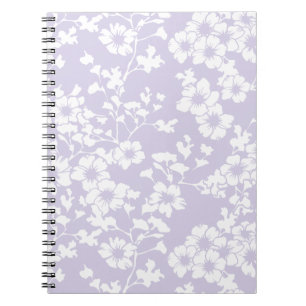 Floral Trellis - Dusty Lavender Notebook