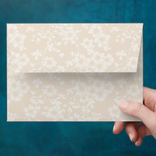 Floral Trellis - Soft Linen Envelope