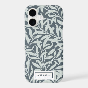 Floral tropical pattern shades of Blue design