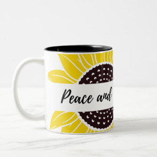 Floral Two Tonne Mug