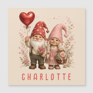 Floral Valentine Gnomes Custom