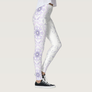 floral victorian lace. leggings