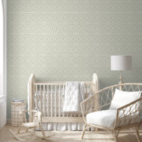 Floral Vines Arabesque Sage Ivory William Morris